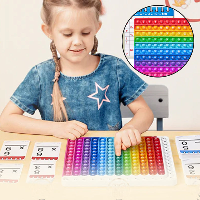 Rekenkracht™ – Wiskunde Flashcards & Pop-it Diagrammen voor Slimme Kinderen