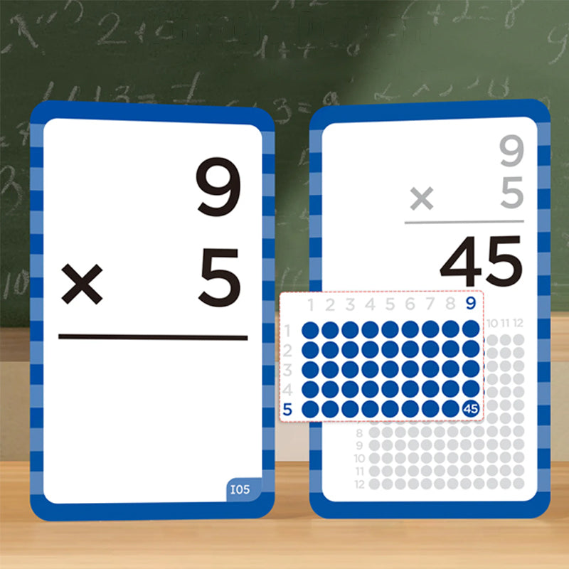 Rekenkracht™ – Wiskunde Flashcards & Pop-it Diagrammen voor Slimme Kinderen