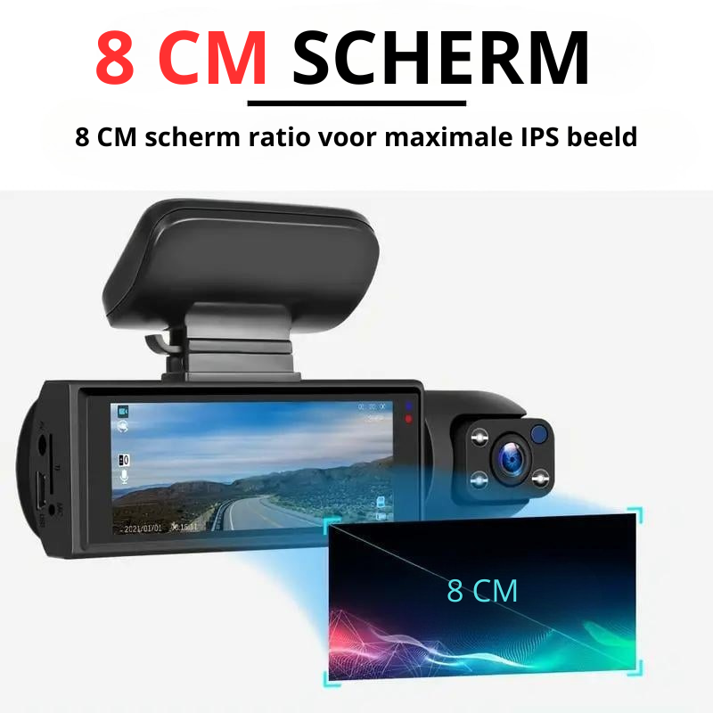 WegZeker™ – Voor- en Achter Dashcam voor Maximale Veiligheid