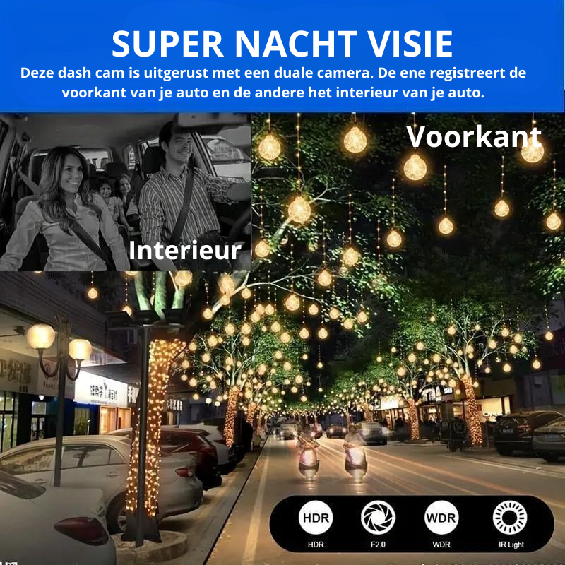 WegZeker™ – Voor- en Achter Dashcam voor Maximale Veiligheid