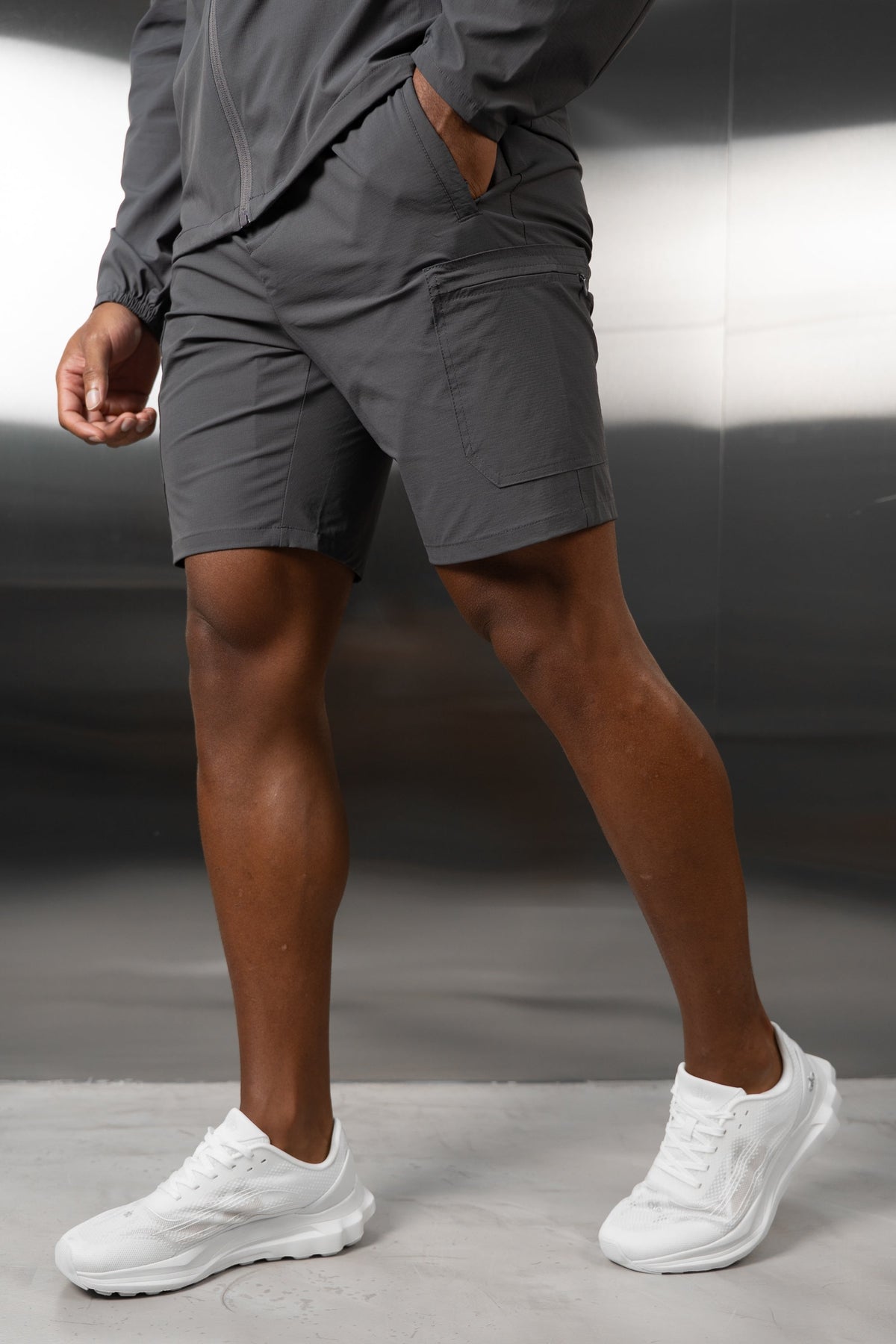 Hydra Technical Shorts - Charcoal