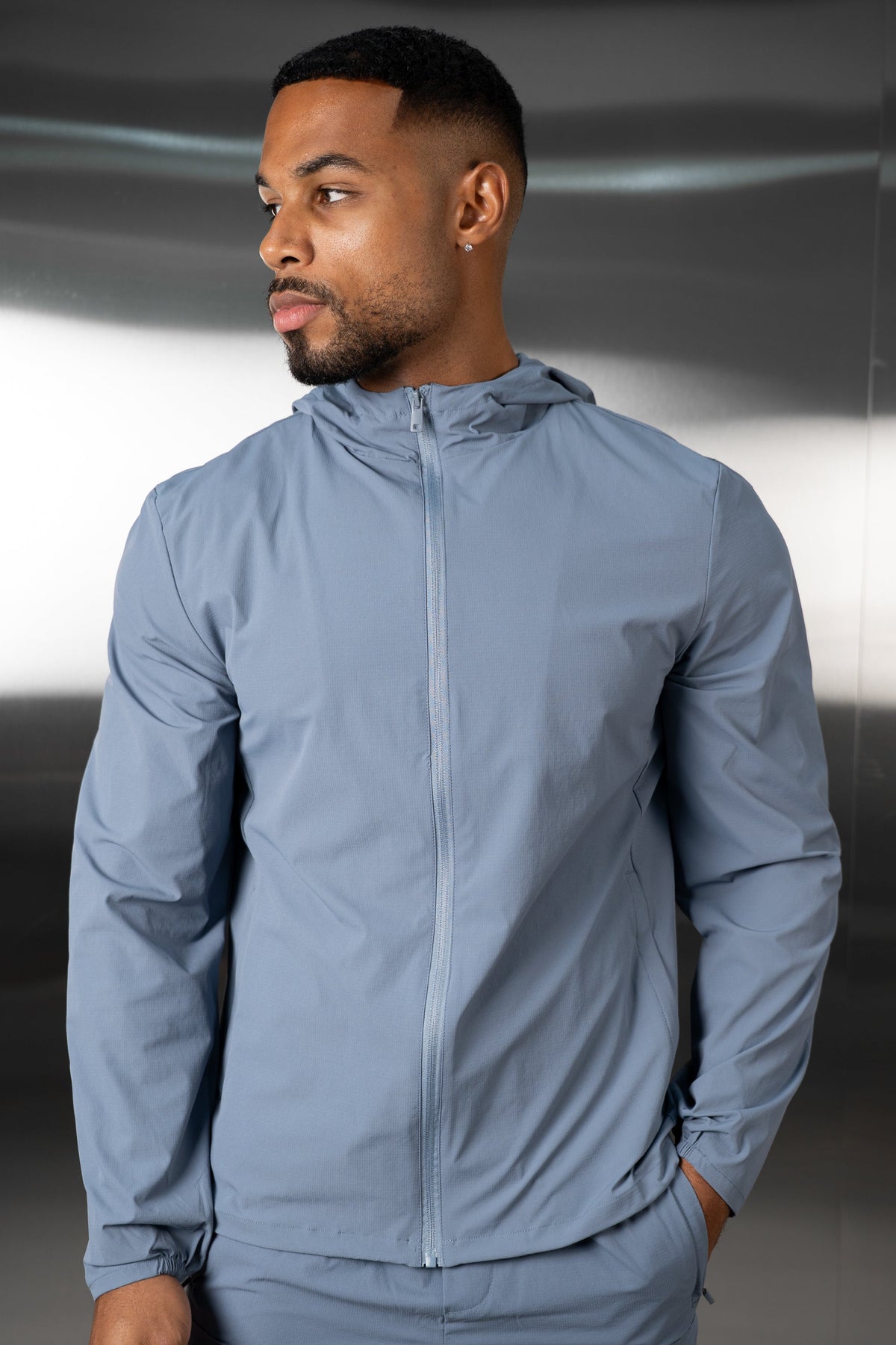 Hydra Technical Jacket - Steel Blue