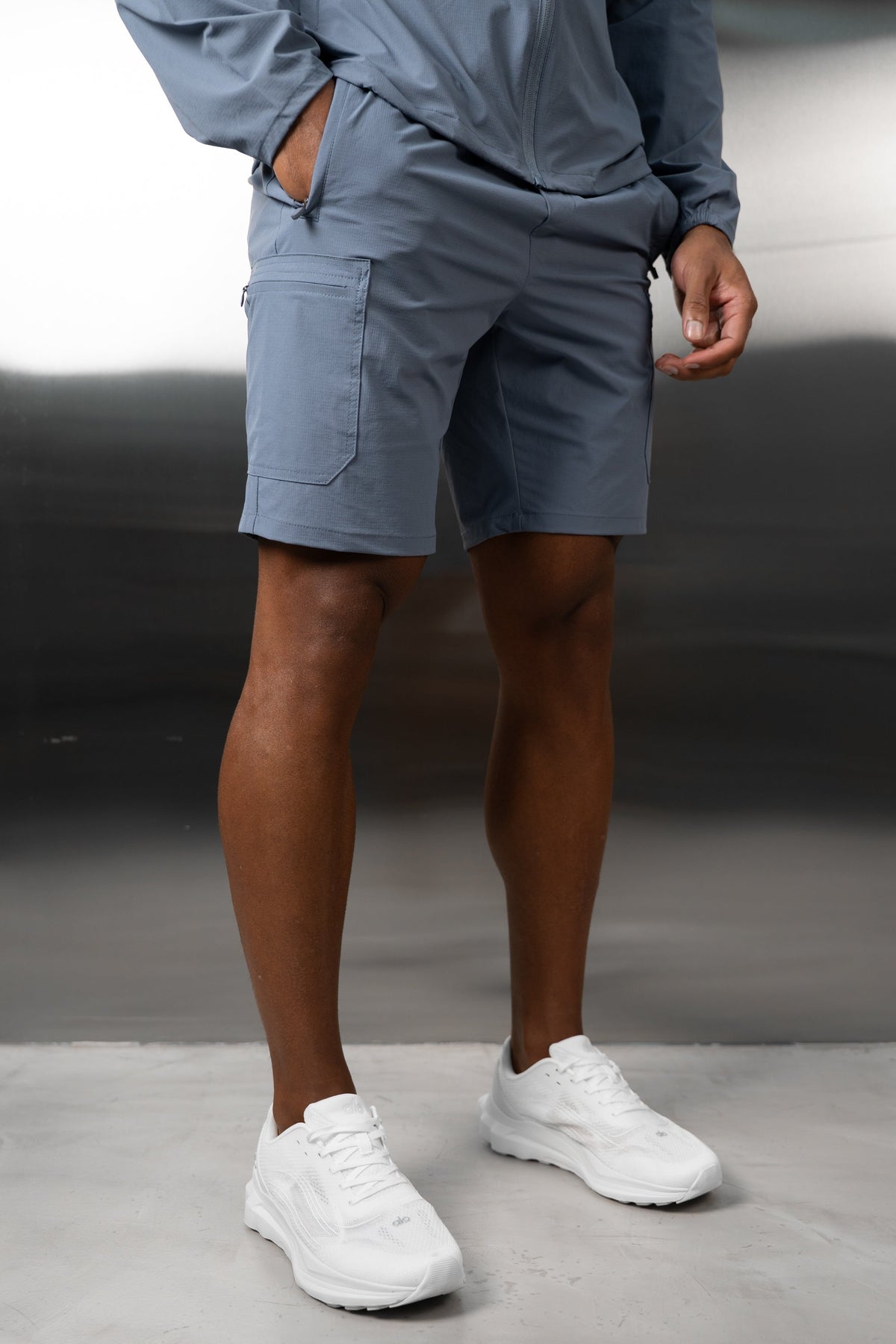 Hydra Technical Shorts - Steel Blue