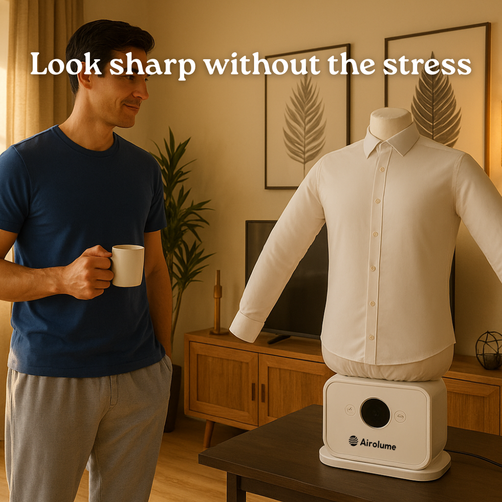 Airolume Iron - Wrinkle Free Clothing With Zero Effort