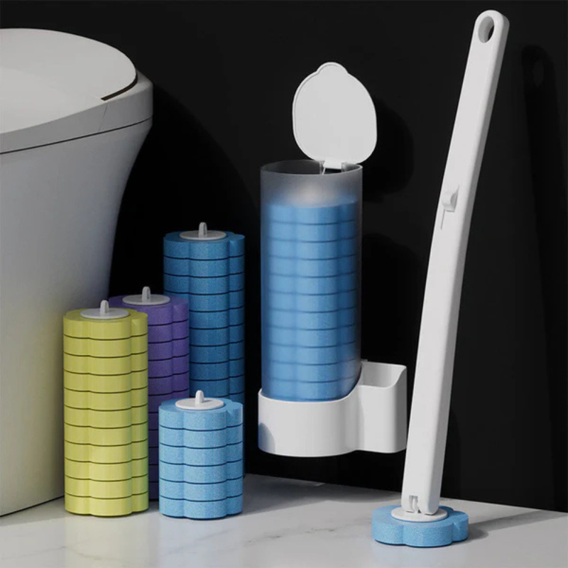 FrisKlaar™ Toiletreiniger – Wegwerp Systeem voor Directe Frisheid