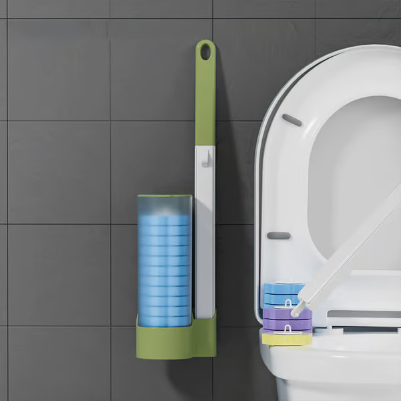 FrisKlaar™ Toiletreiniger – Wegwerp Systeem voor Directe Frisheid