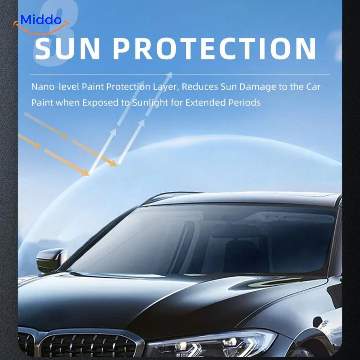 Sopami™ NanoShield Spray | Kristalcoating, Hoge Glans & Lakbescherming!