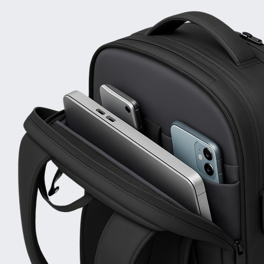 AIRBAG LUGGAGE - BLACK