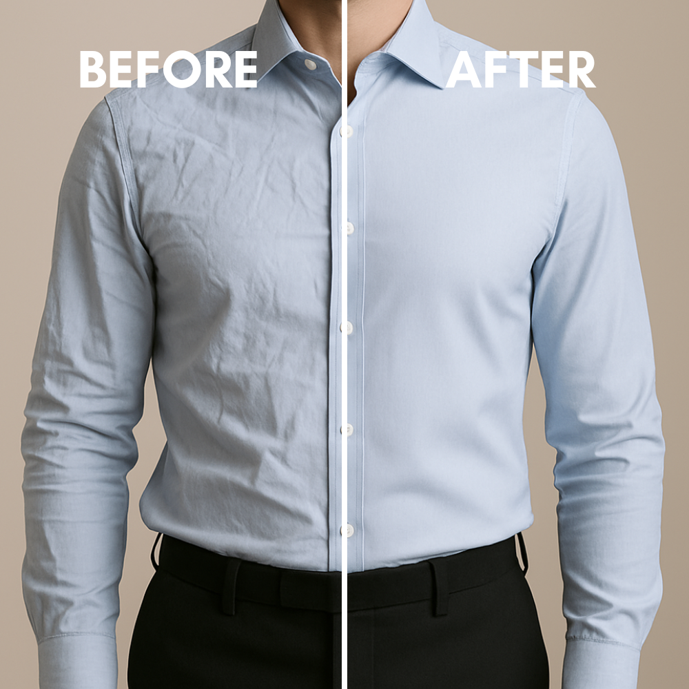 Airolume Iron - Wrinkle Free Clothing With Zero Effort