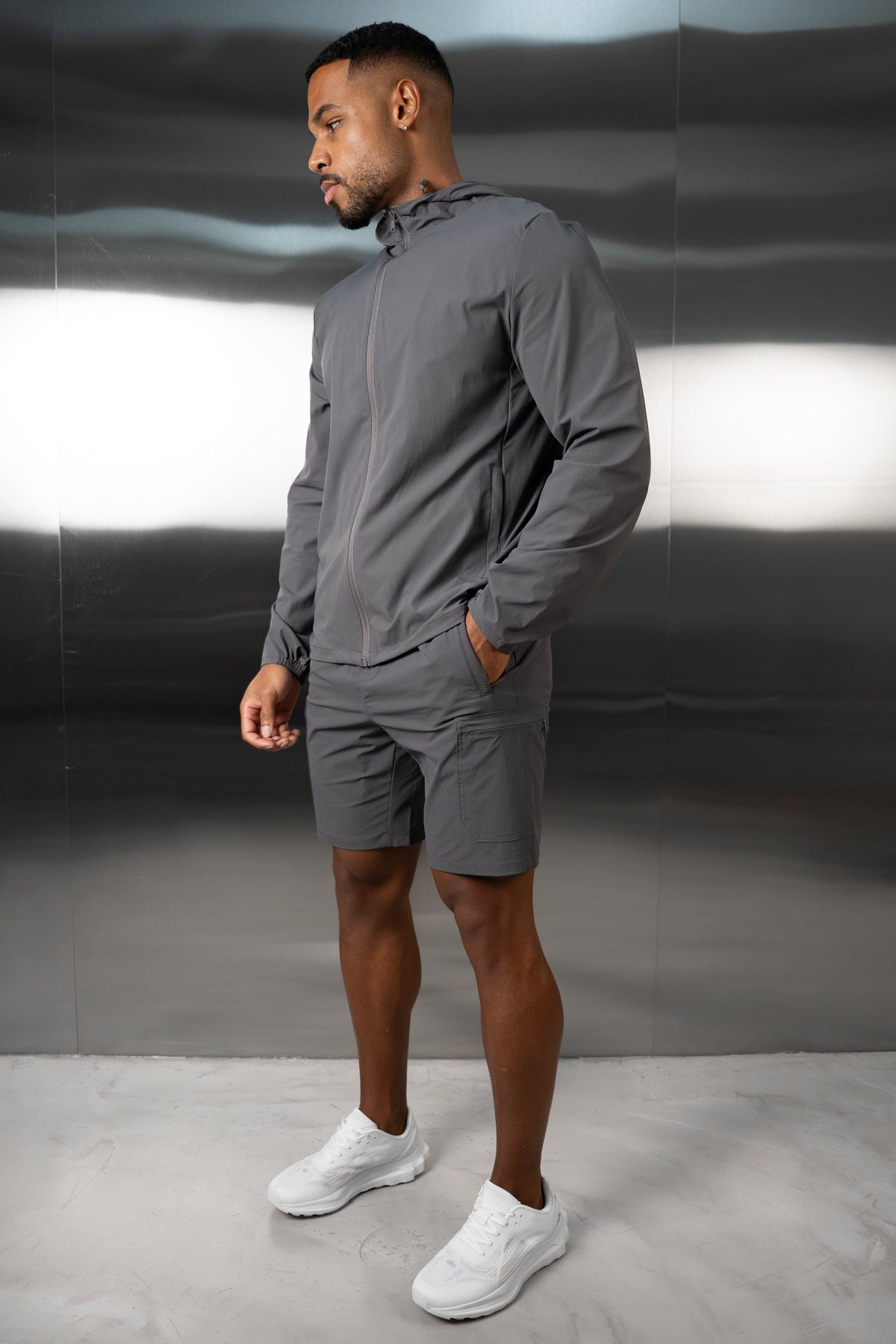 Hydra Technical Shorts - Charcoal