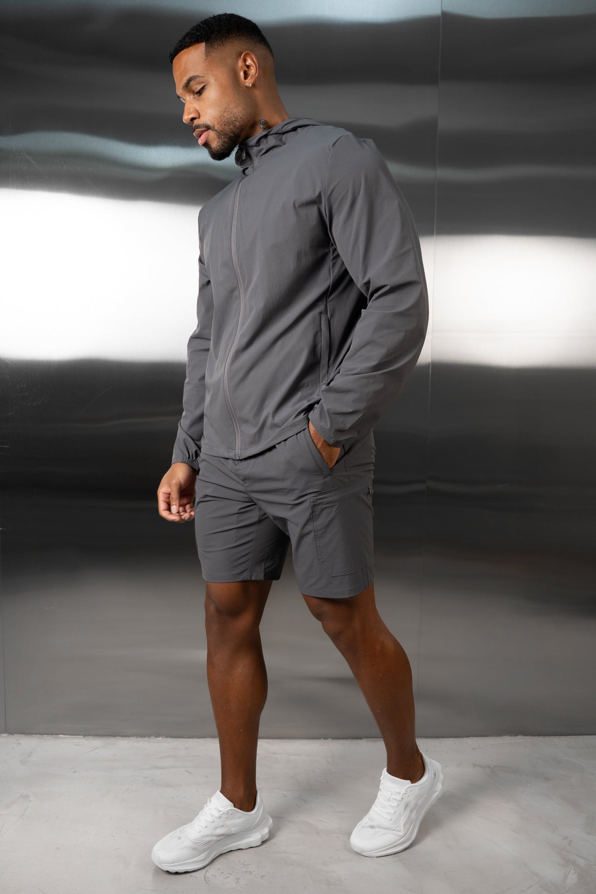 Hydra Technical Shorts - Charcoal