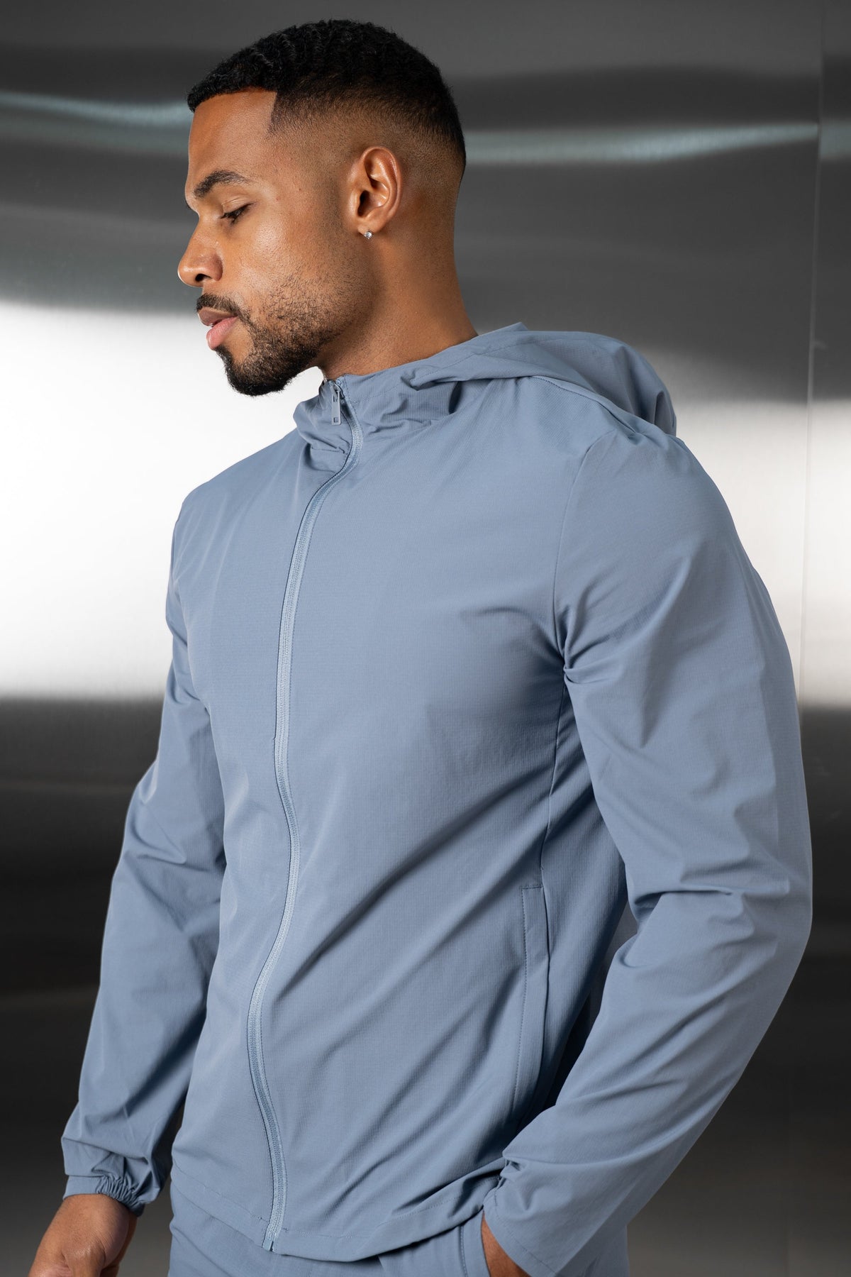 Hydra Technical Jacket - Steel Blue