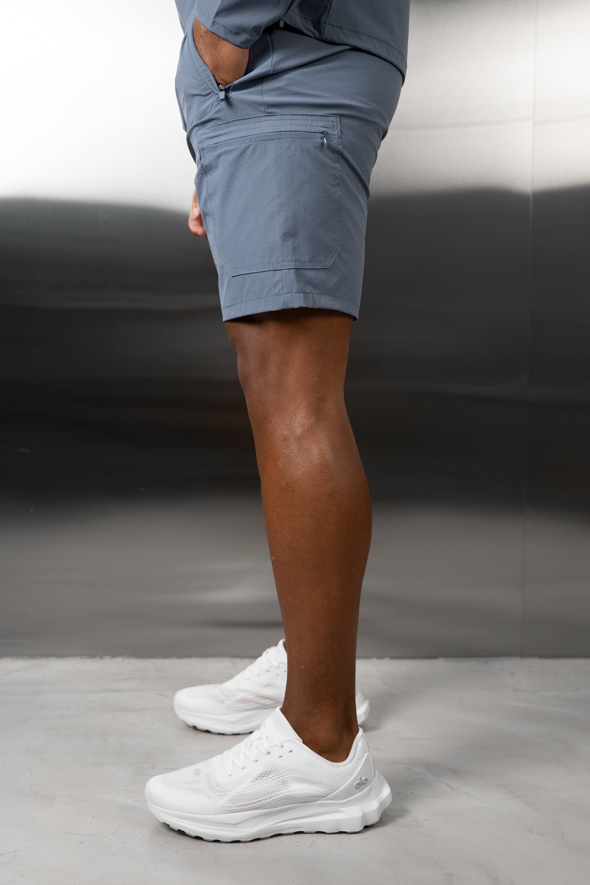 Hydra Technical Shorts - Steel Blue