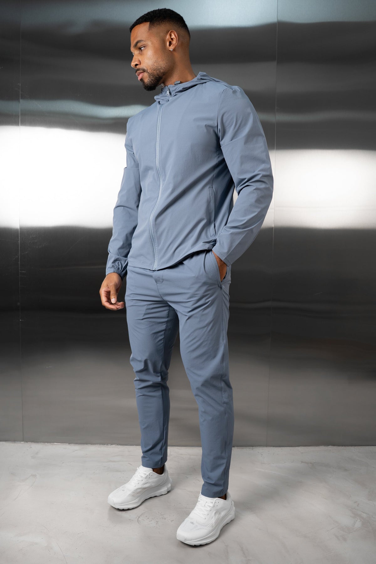 Hydra Technical Jacket - Steel Blue