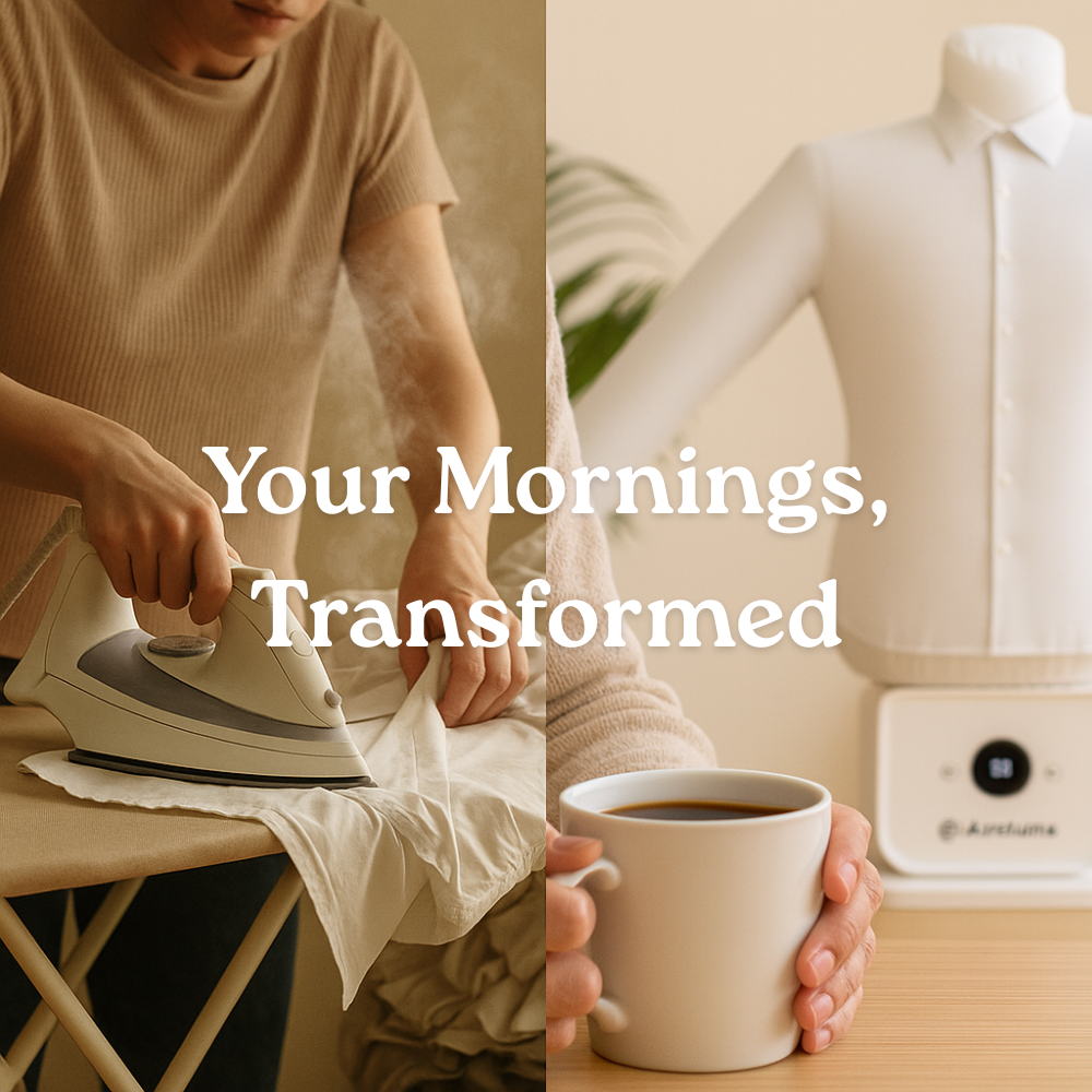 Airolume Iron - Wrinkle Free Clothing With Zero Effort