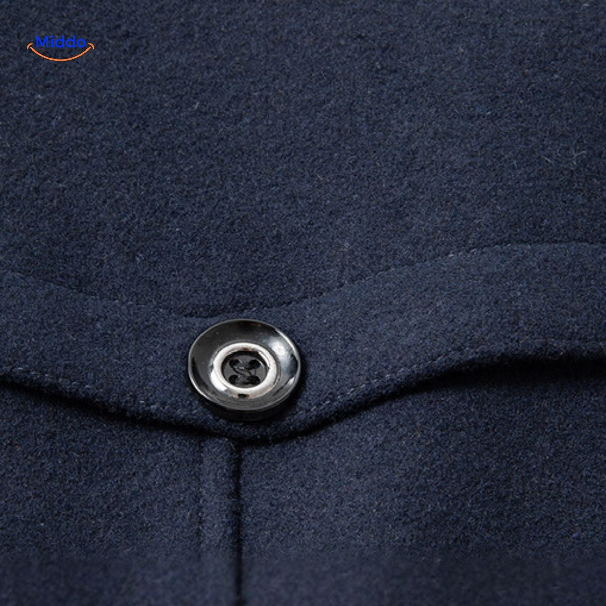WoolGuard™ Winterjas | Wolmix, dubbele kraag & Britse erfgoedstijl