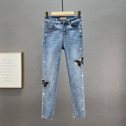 Vintage High-Waisted Baggy Jeans for Women